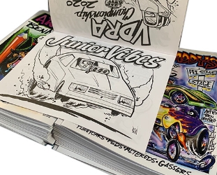 DRAG DADDY COLORING BOOK VOLUME NUMBER 2 